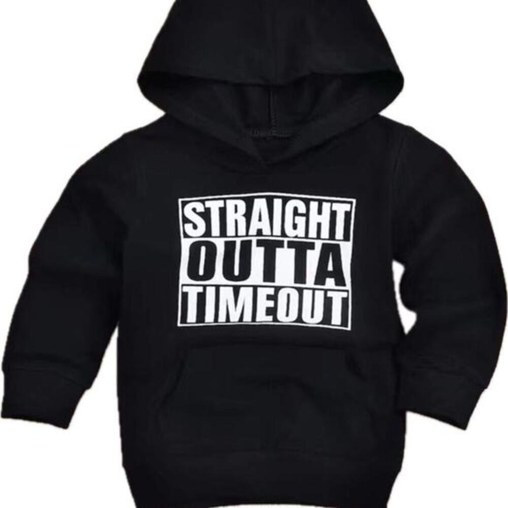 New kids’ hooded pouch sweatshirt 2-3 years